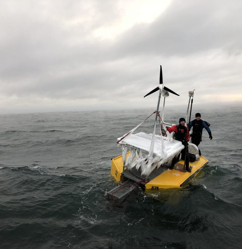 IH2O Impact: Men on Water Doing Science