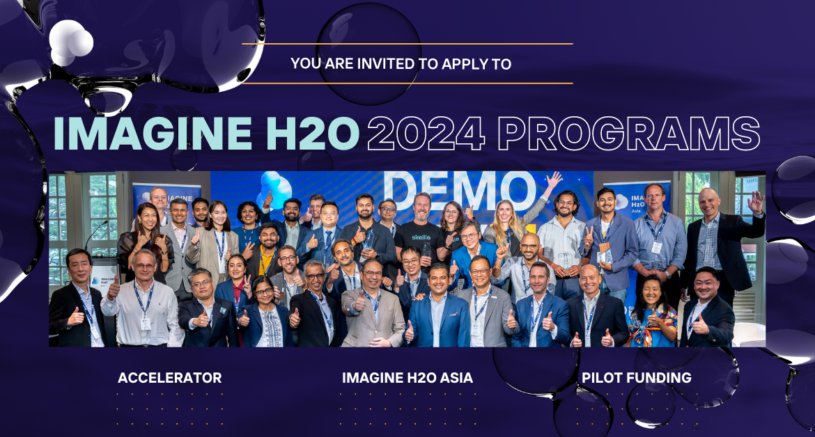 Get ready to apply to Imagine H2o's 2024 programs.